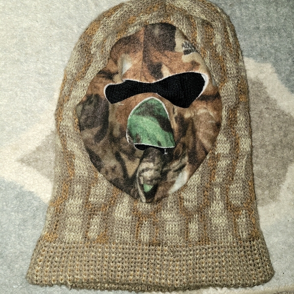 Accessories Vintage Hunters Knit Balaclava Hat Cap Toboggan Ski Full